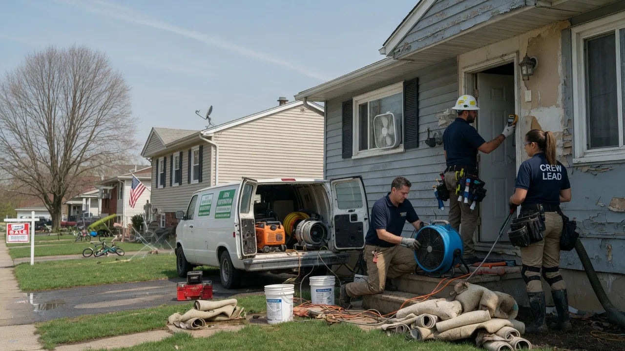 Flood Cleanup in Twin Bridges, CA near me