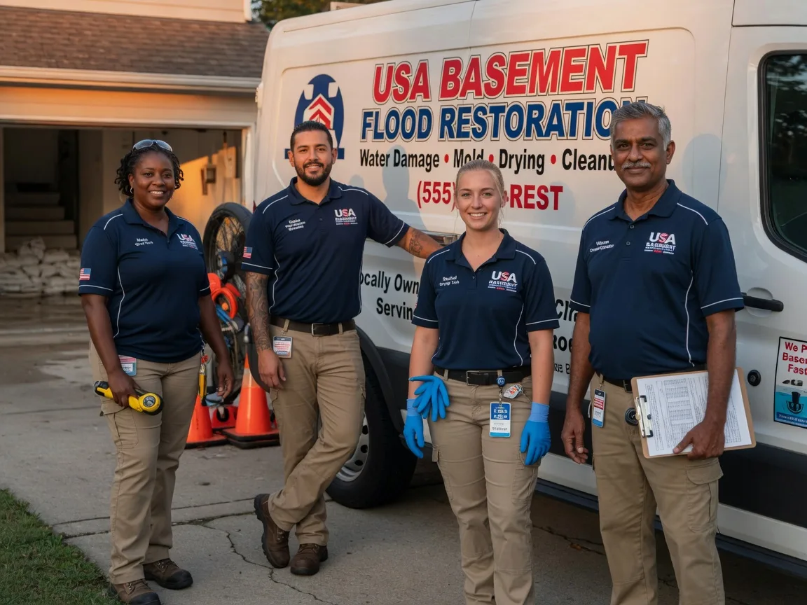 Basement Flood Cleanup company in Twin Bridges, CA