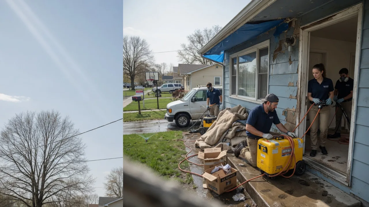 Basement Flood Cleanup in Twin Bridges, CA near me